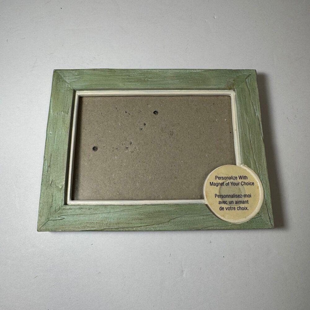 Hallmark Marjolein Bastin Natures Sketchbook Magnetic Photo Frame Green 4x6 NWT